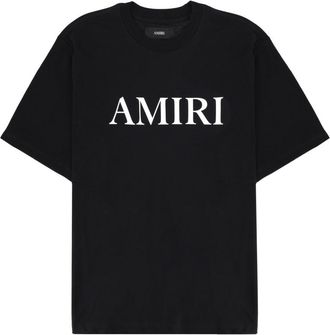 Amiri Regular Fit Bold Logo Cotton T-Shirt