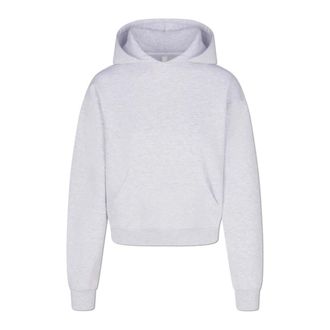 SKIMS Cotton Fleece Classic Hoodie - Dames - Hoodies - Grijs - S - Katoen - Hoodies & sweatvesten
