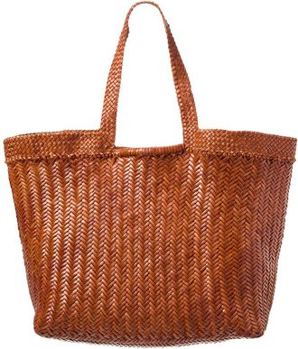 Dragon Diffusion Oversized Leather Tote