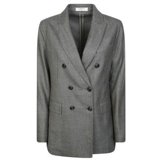 Circolo 1901 Giacca DP Lana Seta - Dames - Jassen - Grijs - Maat: XS