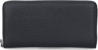 Maison Margiela Black Calf Leather Four Stitches Wallet