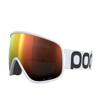 Poc Poc, Fitness, unisex, Wit, ONE Size, Waterstof Wit & Gedeeltelijk Zonnig Oranje Glaswerk