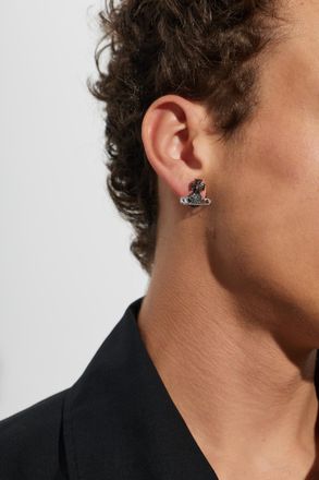 Vivienne Westwood Single Earring Hectorina, Mens, Silver
