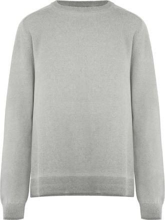 Bomboogie Jersey de cuello redondo de lana merino - Knitwear - Mujer - Gris - M