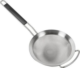 Kuhn Rikon Essential Large Strainer, Stainless Steel Fine Mesh in Silver at Nordstrom