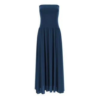 Eres Long Oda Dress - female - ERES - Maxi Dresses - Blue - M - Dresses