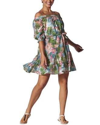 Tori Richard Tori Richard Scarlett Off Shoulder Dress