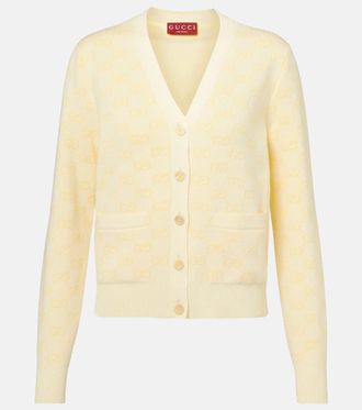 Gucci GG cotton jacquard cardigan