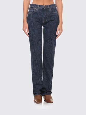 Etro Jeans Woman color Blue