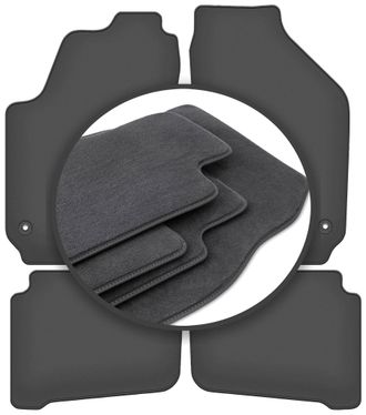 OEM Alfombrillas Premium Para Volkswagen Polo Iv 9n Hatchback (2001-2009)