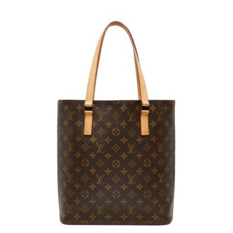 Louis Vuitton Brown Pvc Leather Tote Bag (Pre-Owned)