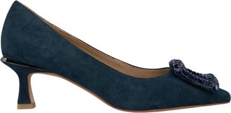 Alma En Pena Lage schoen met ornament - Dames - Pumps - Blauw - 39 EU - Schoenen