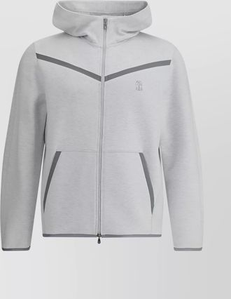 Brunello Cucinelli stylish hoodie logo design