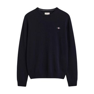 GANT Maglione girocollo - - Knitwear - Uomo - Blu - 2XL