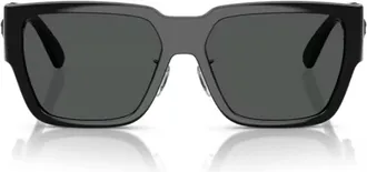 Versace Black 0VE4483D Medusa Biggie Injected Square Sunglasses