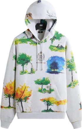 Kith x New Balance Watercolor Nelson Hoodie Light Heather Grey KHM030158-002