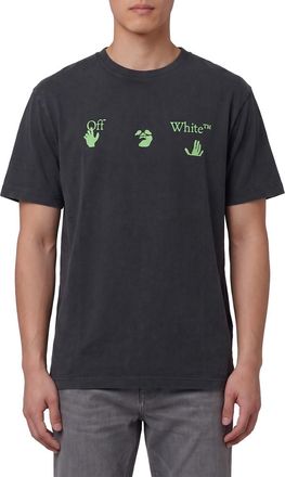 Off-white Black Regular Logo T-Shirt
