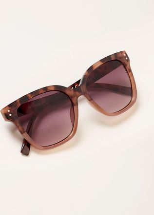 Fat Face FatFace Sophia Pink Square Sunglasses