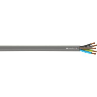 OEM Cable El&eacute;ctrico 5 G 2,5 Mm&sup2; Ho5vvf L.10 M, Gris Centrale Brico