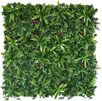 Vente-Unique Pared vegetal sint&eacute;tica verde - pack de 3m&sup2; - IKAZ