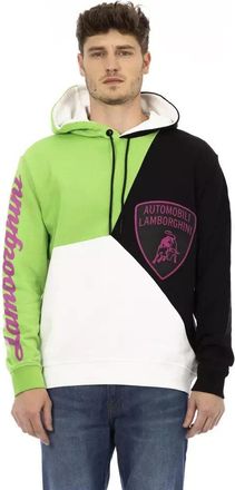 Automobili Lamborghini Cotton Men Sweater with Mens Hood