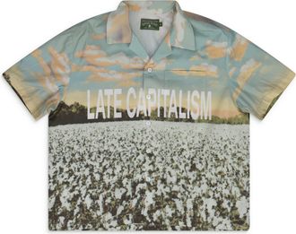 Denim Tears Multicolor Late Capitalism Button-Up T-Shirt