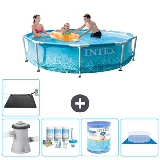 Intex Piscina Con Estructura Redonda - 305x76 Cm - 8-piezas S41377