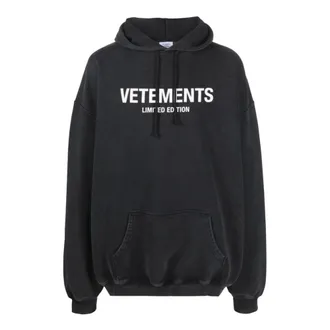 VETEMENTS Hombre, Sudaderas, Negro, Talla: S