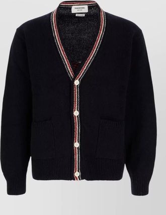 Thom Browne wool mohair cardigan