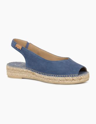Toni Pons Womens Erica Womens Espadrille Sandals - Navy - Size: 4