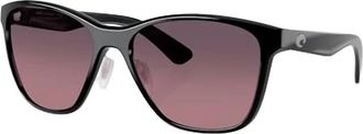 Costa Womens Luna Nueva Sunglasses In Black Rose Gradient