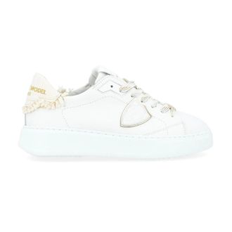 Philippe Model Temple Low Trainers - female - Philippe Model - Sneakers - White - 7 UK - Shoes