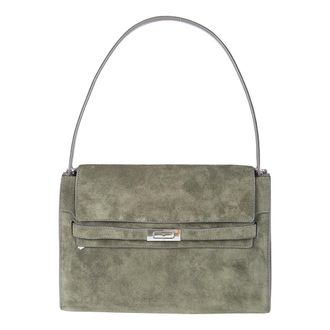 Tory Burch Tory Burch, Shoulder Bags, female, Green, Size: ONE SIZE Lee Radziwill Shoulder Bag