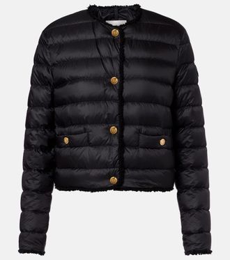 Moncler Chaqueta de plumas Fleurs acolchada
