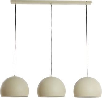 Light & Living Lámpara colgante - Jaicey - beige - metal - gran - Light&living