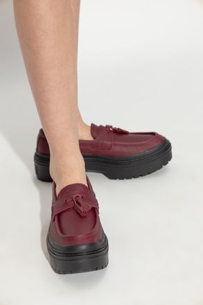 Converse Shoes A14708C Type Loafers, Womens, Burgundy