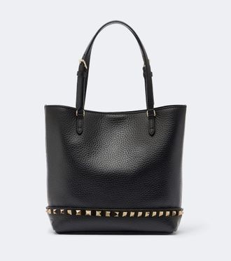 Valentino Garavani Rockstud Small leather top-handle bag