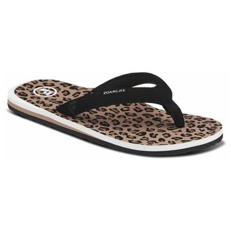 FoamLife Zikat-SC Sandalen f&uuml;r Damen | braun/schwarz