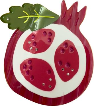 Centinelle Pomegranate Hair Claw in Red at Nordstrom