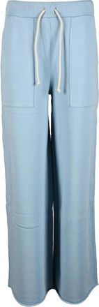 Department Five Relaxed Fit Light Blue Cotton Jumpsuit