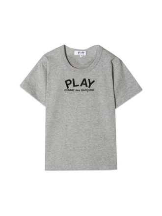 Comme Des Gar&ccedil;ons Cotton Knit T-Shirt - Gray