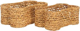 Safavieh Roscoe Set Of 2 Dog Bone Baskets