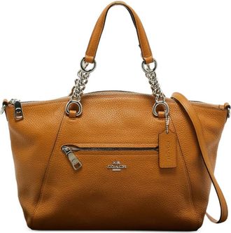 Coach Borsa tote Prairie in pelle - Marrone