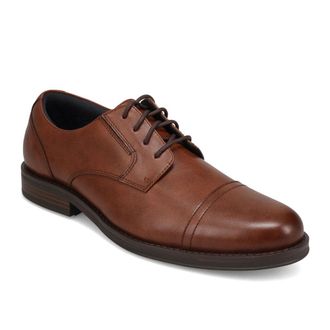 Dockers Mens Belvedere Polished Lace-Up Oxford Dress Shoe