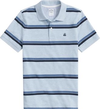 Brooks Brothers Polo a righe - Blu
