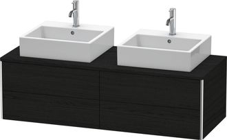 Duravit Lavabo Consola Duravit Xsquare, Suspendido, Para Dos Lavabos, 4