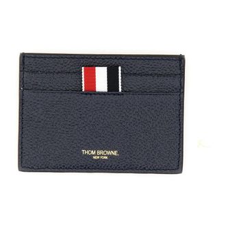 Thom Browne Wallets & Cardholders, male, Blue, Size: ONE SIZE Single Card Holder