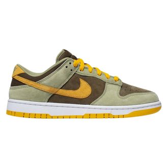 Nike Fitness, Heren, Veelkleurig, 40 EU, Leer, Limited Edition Dusty Olive Dunk Low