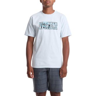 Volcom Chaotic Cotton Graphic T-Shirt in Light Blue at Nordstrom, Size X-Large