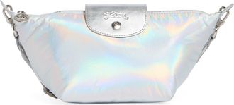 Longchamp Le Pliage Futuristic Crossbody Bag in Silver at Nordstrom Rack